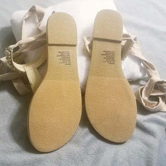 Brand new, never worn wrap sandals! - Picture 3 of 3